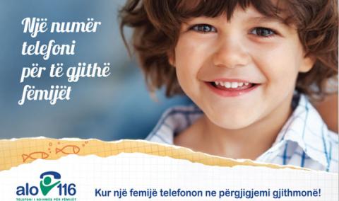 Nga sot numri 116 bëhet...